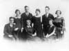 The Edward Coughlan FamilyFront row seated: Cuthbert (Cubby), Mary Julia (Bygrove) Coughlan, Alice.Back row standing: Margaret, Cornelius (Neilly), Evelyn, Francis (Frank), Aileen.