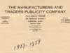 Letterhead featuring the name of F.M. Arnsby, circa 1937-38