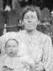 Lizzie holding her Grandaugther Olive Ford circa 1908